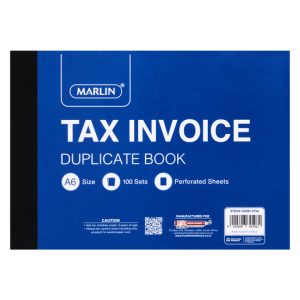 MARLIN DUPL A6 TAX SALES BOOK