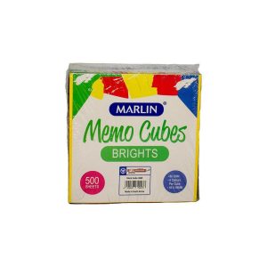 MARLIN MEMO CUBES BRIGHT ASS