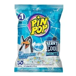 PIN POP CANDY RAZZBERRY MINT