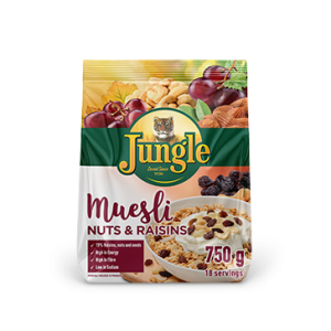 JUNGLE OATS MUESLI NUTS & RAISINS