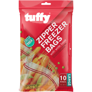 TUFFY ZIPPER FREEZER BAG