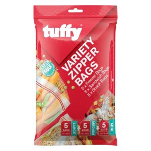 TUFFY ZIPPER VARIETY BAGS