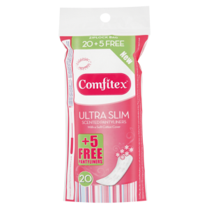 COMFITEX P/LINER ULTRA SLIMS SCENTED