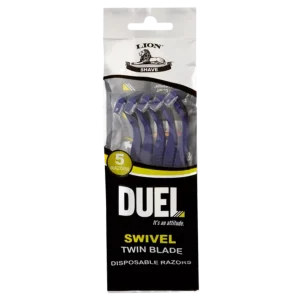 LION D/SWIVEL DISPOSABLE RAZOR T/BLADE
