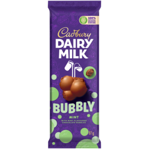 CADBURY D/MILK BUBBLY MINT