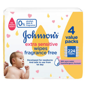 J & J B/WIPES COTTON TOUCH