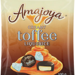 AMAJOYA LIQUORICE TOFFEE WHITE CHOC