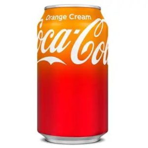 COKE CAN ORANGE CREAM