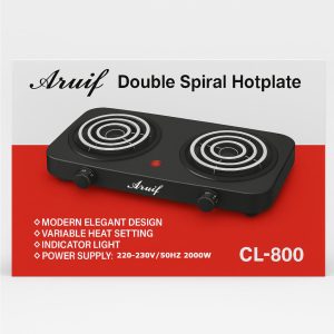HOTPLATE DOUBLE SPIRAL ARUIF