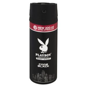SPRAY PLAYBOY CODE BLACK