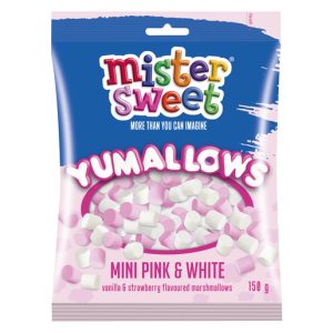 MISTER SWEET YUMALLOWS MINI PINK & WHITE