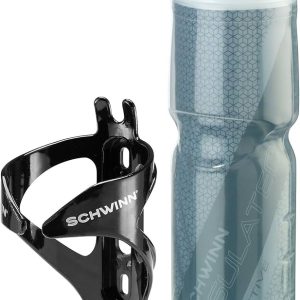 WATER BOTTLE & CAGE 750 BLUE CH