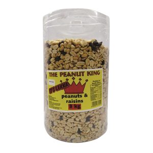 PEANUT KING P/NUT & RAISINS