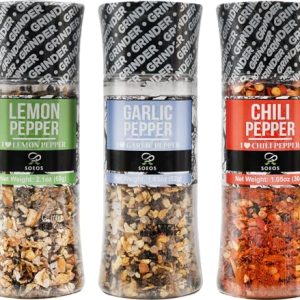 PURE FOODS GRINDER SALT & PEPPER