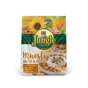 JUNGLE OATS MUESLI NUTS & SEEDS