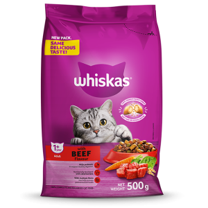 WHISKAS ADULT BEEF