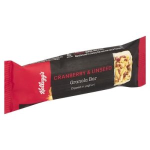 KELLOGGS BAR CRANBERRY LINSEED