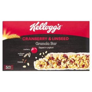 KELLOGGS BAR CRANBERRY & LINSEED MULTI