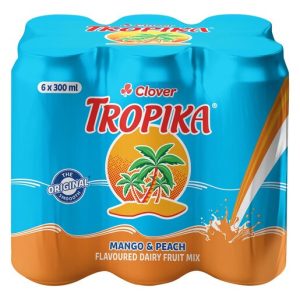 CLOVER TROPIKA CAN M/PEACH