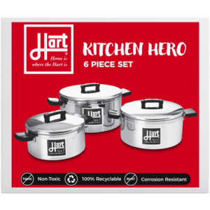 HART J7 KITCHEN HERO 6 PIECE
