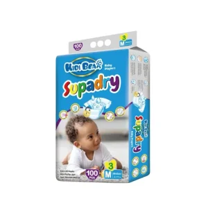 NAPPIES KIDI BEAR SUPADRY MED