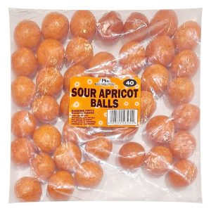 JUMBO SOUR APRICOT BALLS