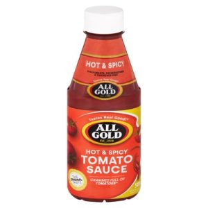 A/GOLD T/SAUCE HOT & SPICY