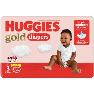 HUGGIES GOLD JUMBO #3 76S