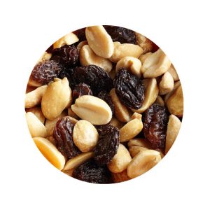 NUTTY PEANUTS & RAISING