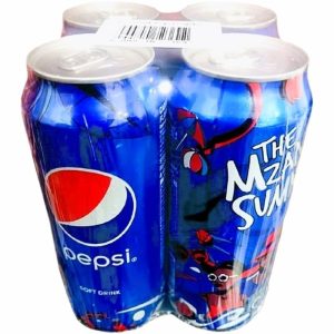 PEPSI ASST CAN 500MLX4