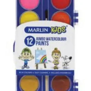 MARLIN KIDS J/WATER COLOURS+BRUSH