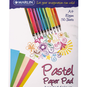 MARLIN PAPER PAD PASTEL 50SHTS