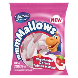 BEACON MALLOWS S/BERRY & CREAM