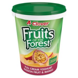CLOVER FOF YOG P/FRUIT MANGO
