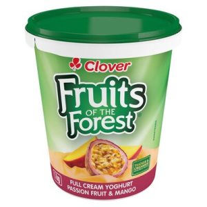 CLOVER FOF YOG P/FRUIT MANGO