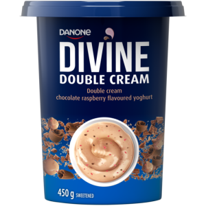 DANONE DIVINE CHOC R/BERRY D/C C/CAKE