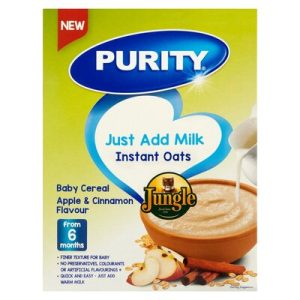 PURITY INSTANT OATS APPLE&CINNAMON