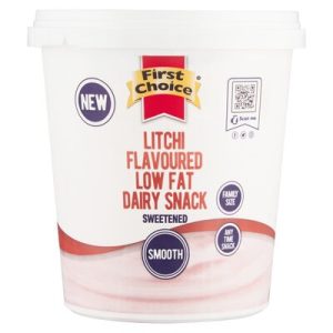FIRST CHOICE YOG D/SNACK LITCHI