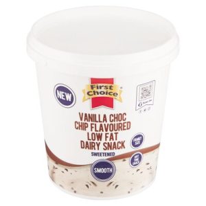 FIRST CHOICE YOG D/SNACK VANILLA