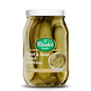 RHODES GHERKINS SLICED