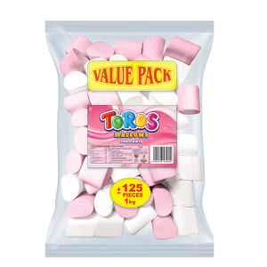 TOROS MALLOWS V/PACK PINK & WHITE