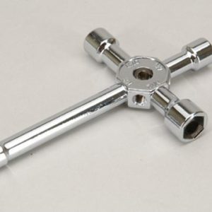 GLO 4 WAY WHEEL SPANNER