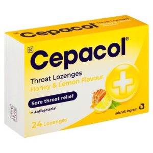 CEPACOL THROAT LOZENGES H/LEMON
