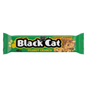 BLACK CAT P/NUT CRUNCH BAR