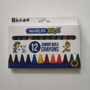 CRAYONS JUMBO WAX 6`S