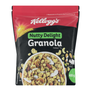 KELLOGGS GRANOLA NUTTY DELIGHT