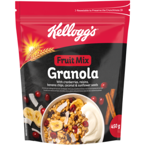 KELLOGGS GRANOLA FRUIT MIX
