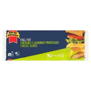 FIRST CHOICE CHEESE CHED SLICE