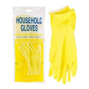 GLOVES HOUSE HOLD YELLOW MED/LRG