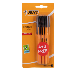 PEN BIC FINE BLACK 7S